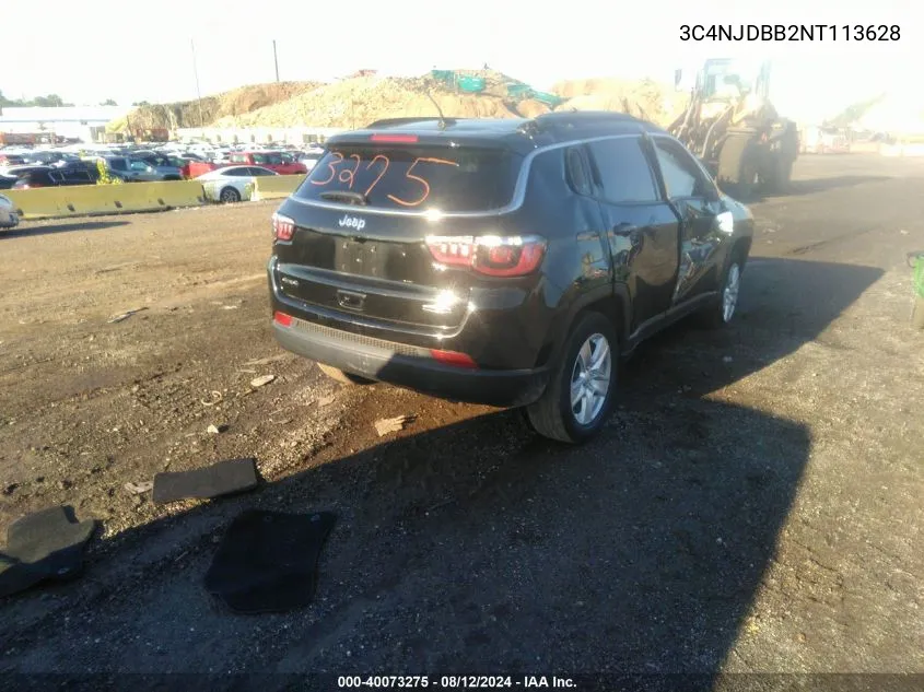 3C4NJDBB2NT113628 2022 Jeep Compass Latitude 4X4