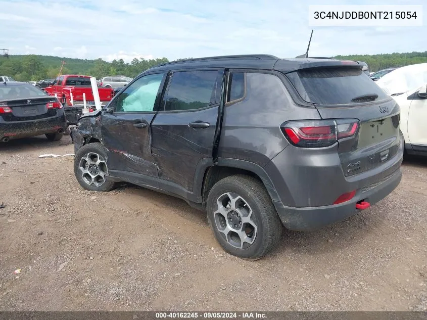 3C4NJDDB0NT215054 2022 Jeep Compass Trailhawk 4X4