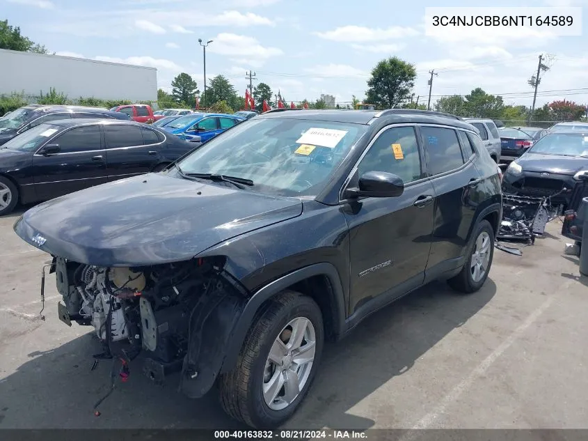 3C4NJCBB6NT164589 2022 Jeep Compass Latitude