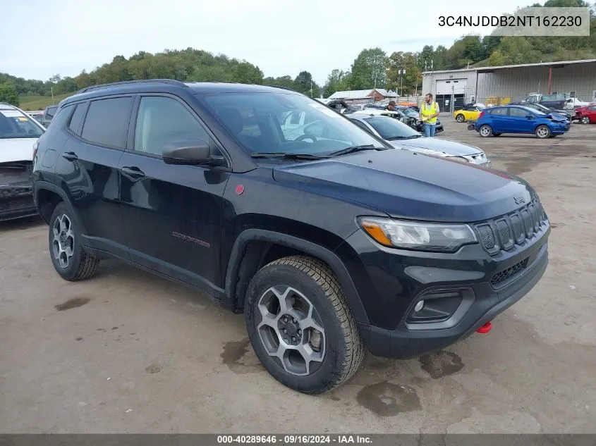 2022 Jeep Compass Trailhawk 4X4 VIN: 3C4NJDDB2NT162230 Lot: 40289646