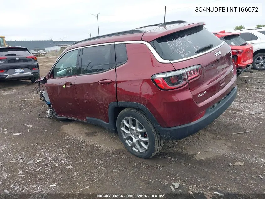 3C4NJDFB1NT166072 2022 Jeep Compass Latitude Lux