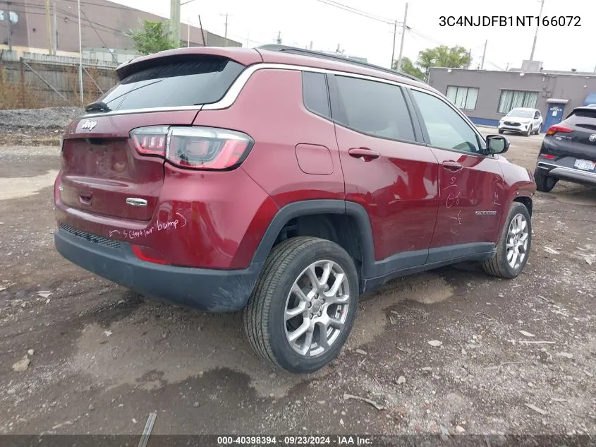 3C4NJDFB1NT166072 2022 Jeep Compass Latitude Lux