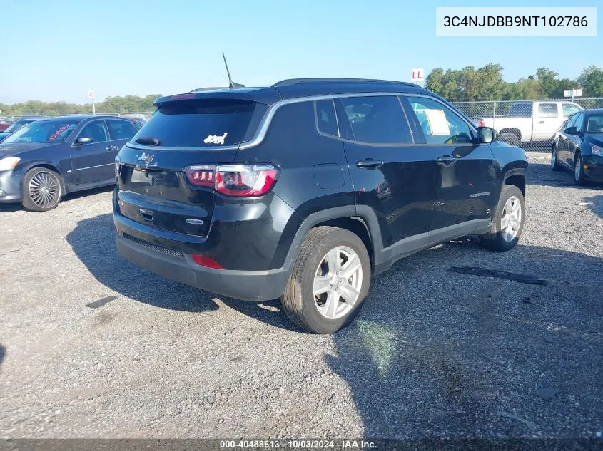 3C4NJDBB9NT102786 2022 Jeep Compass Latitude 4X4