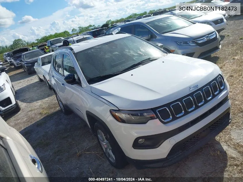 3C4NJCBB0NT182473 2022 Jeep Compass Latitude Fwd