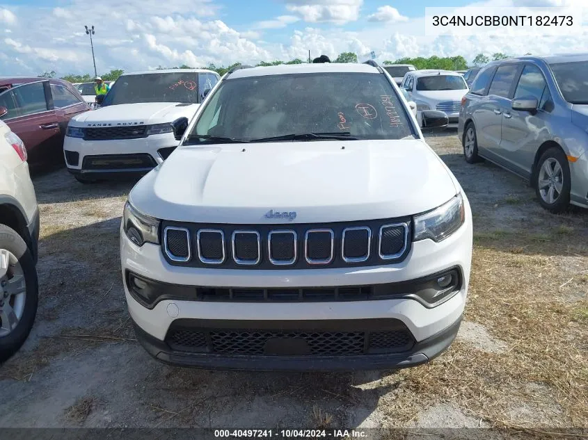 3C4NJCBB0NT182473 2022 Jeep Compass Latitude Fwd