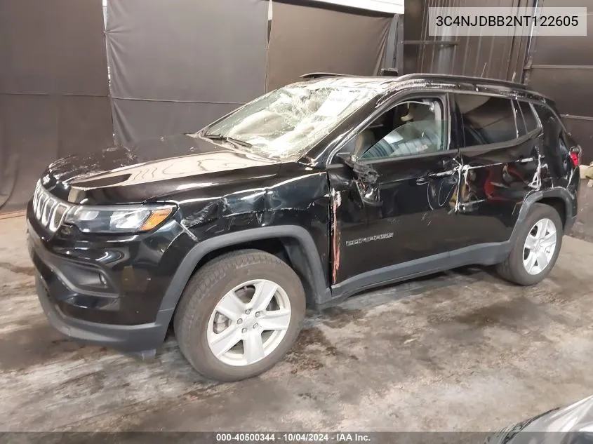 3C4NJDBB2NT122605 2022 Jeep Compass Latitude 4X4