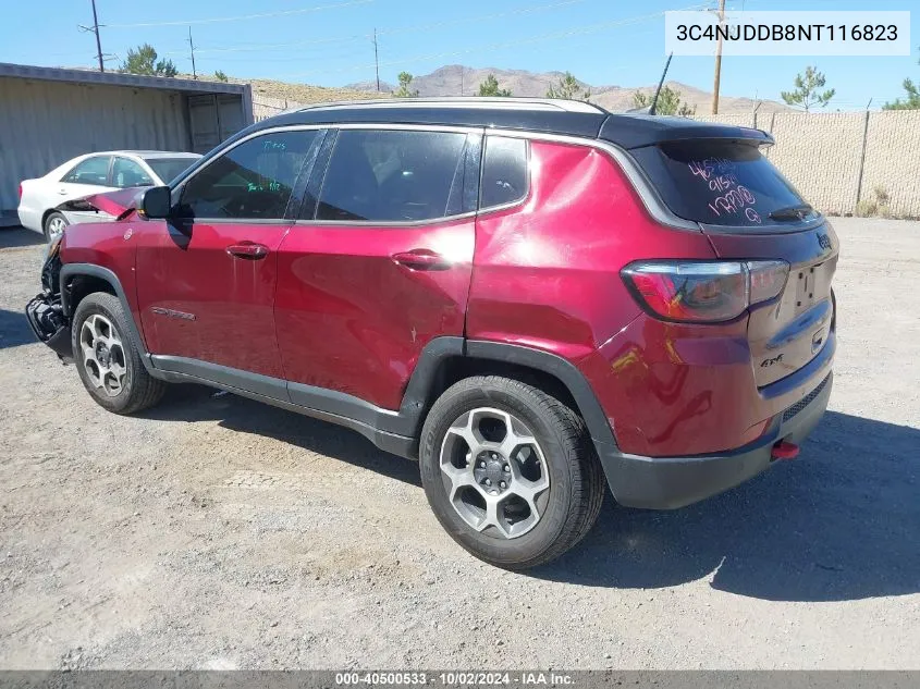 3C4NJDDB8NT116823 2022 Jeep Compass Trailhawk 4X4