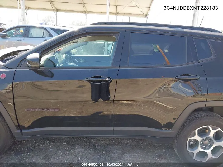 3C4NJDDBXNT228183 2022 Jeep Compass Trailhawk 4X4