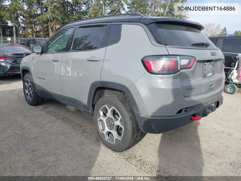 3C4NJDDB8NT164886 2022 Jeep Compass Trailhawk 4X4