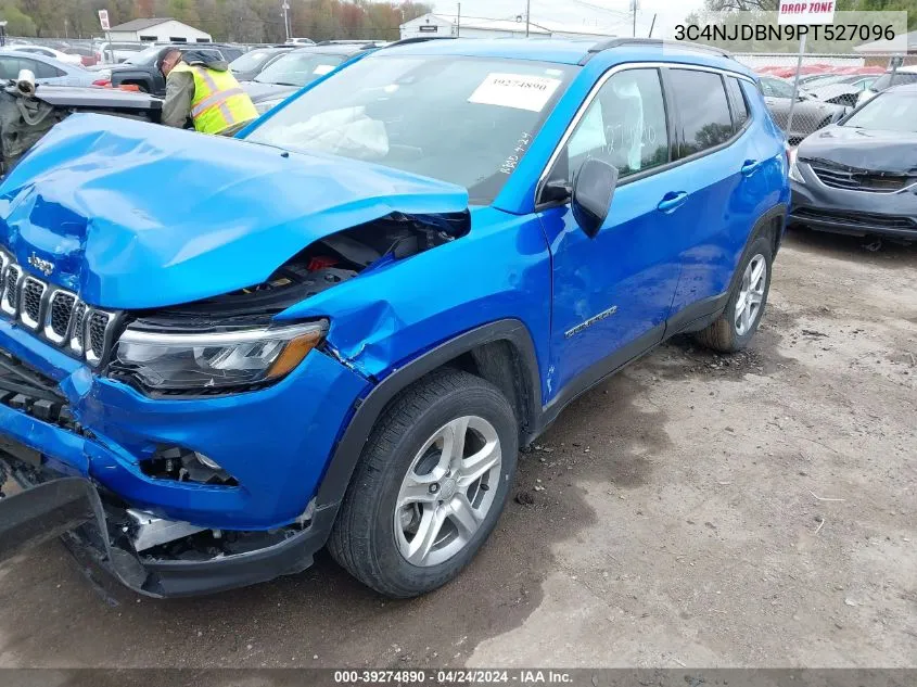 2023 Jeep Compass Latitude 4X4 VIN: 3C4NJDBN9PT527096 Lot: 39274890