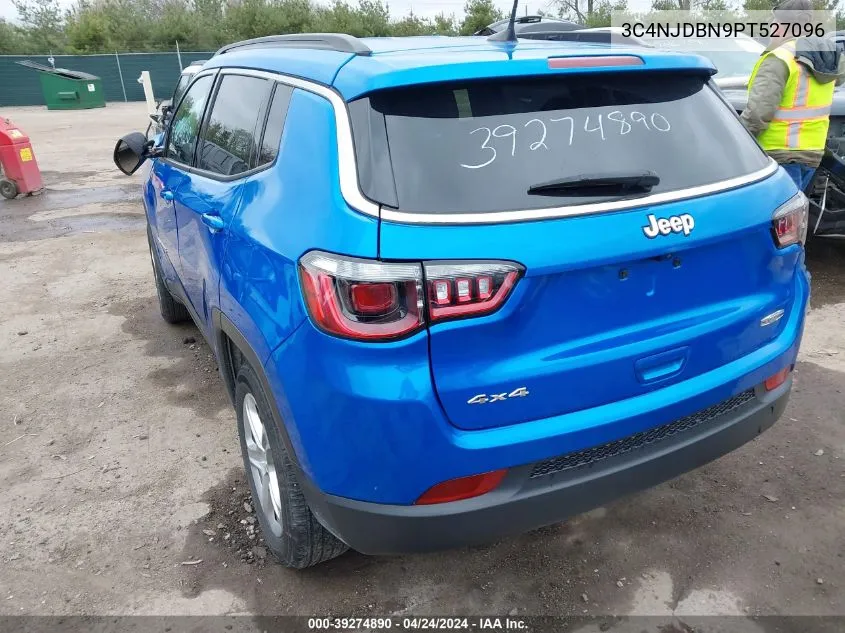 2023 Jeep Compass Latitude 4X4 VIN: 3C4NJDBN9PT527096 Lot: 39274890