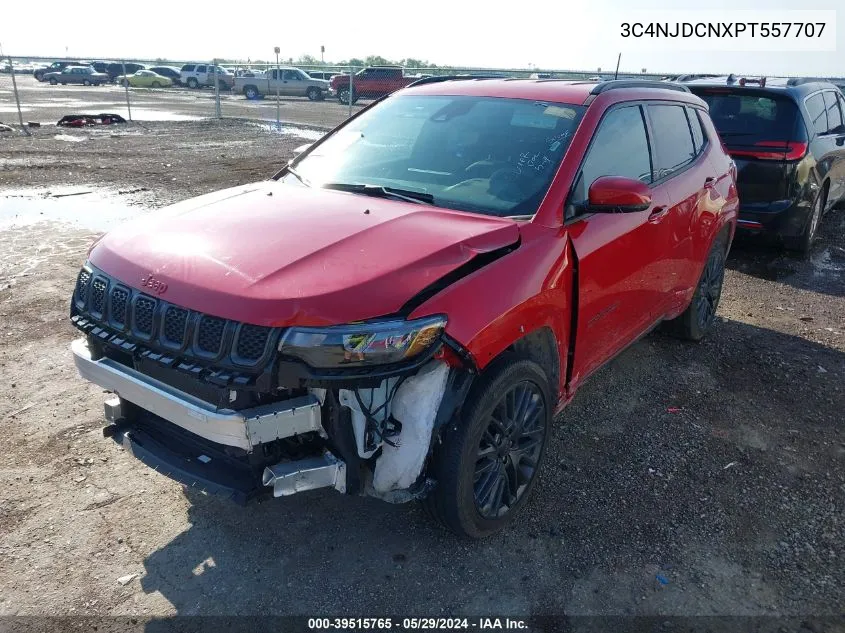 2023 Jeep Compass (Red) Edition 4X4 VIN: 3C4NJDCNXPT557707 Lot: 39515765