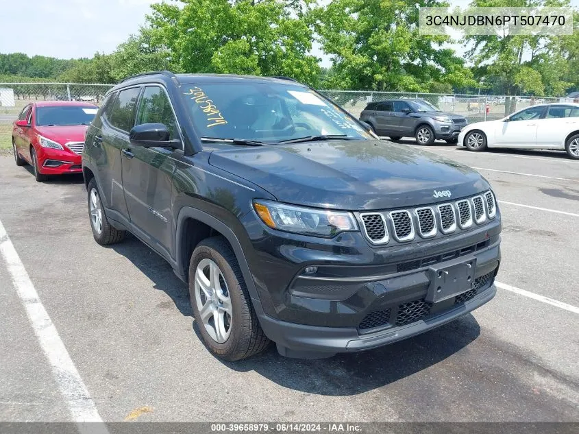 2023 Jeep Compass Latitude 4X4 VIN: 3C4NJDBN6PT507470 Lot: 39658979