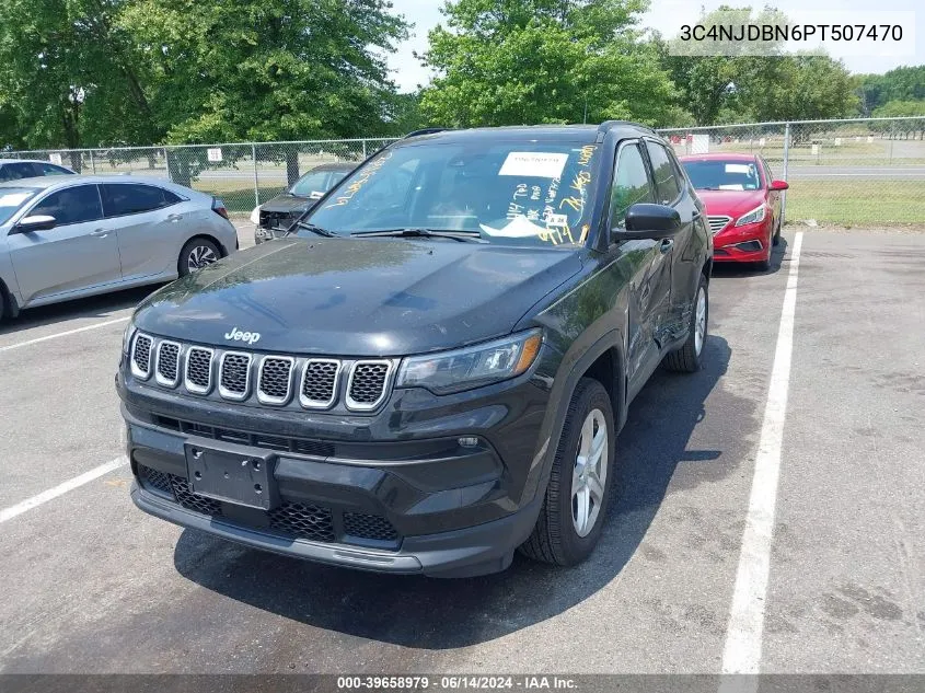 2023 Jeep Compass Latitude 4X4 VIN: 3C4NJDBN6PT507470 Lot: 39658979