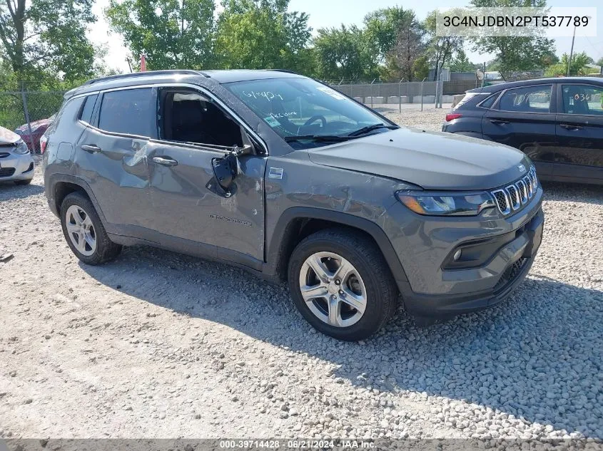 2023 Jeep Compass Latitude 4X4 VIN: 3C4NJDBN2PT537789 Lot: 39714428