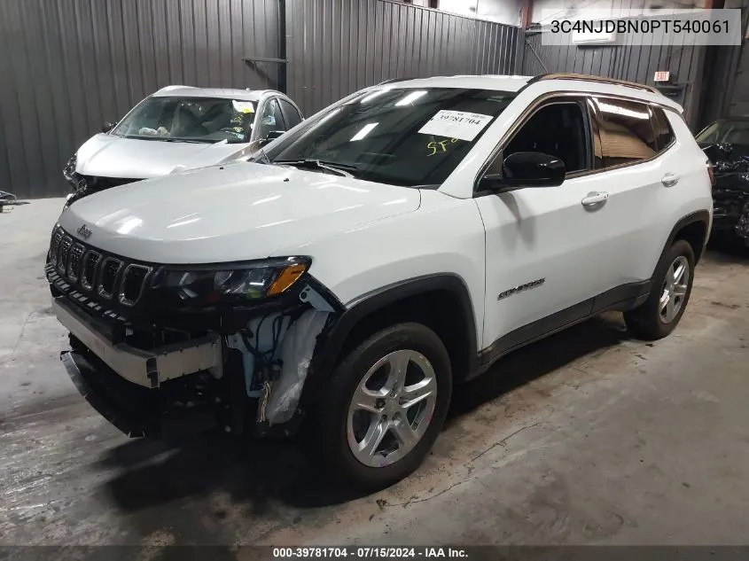 3C4NJDBN0PT540061 2023 Jeep Compass Latitude 4X4