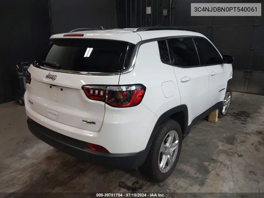 3C4NJDBN0PT540061 2023 Jeep Compass Latitude 4X4