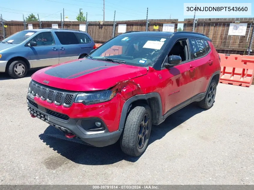 3C4NJDDN8PT543660 2023 Jeep Compass Trailhawk 4X4