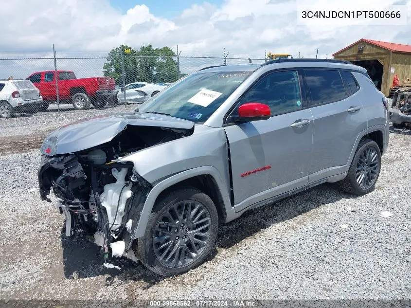 2023 Jeep Compass (Red) Edition 4X4 VIN: 3C4NJDCN1PT500666 Lot: 39868562