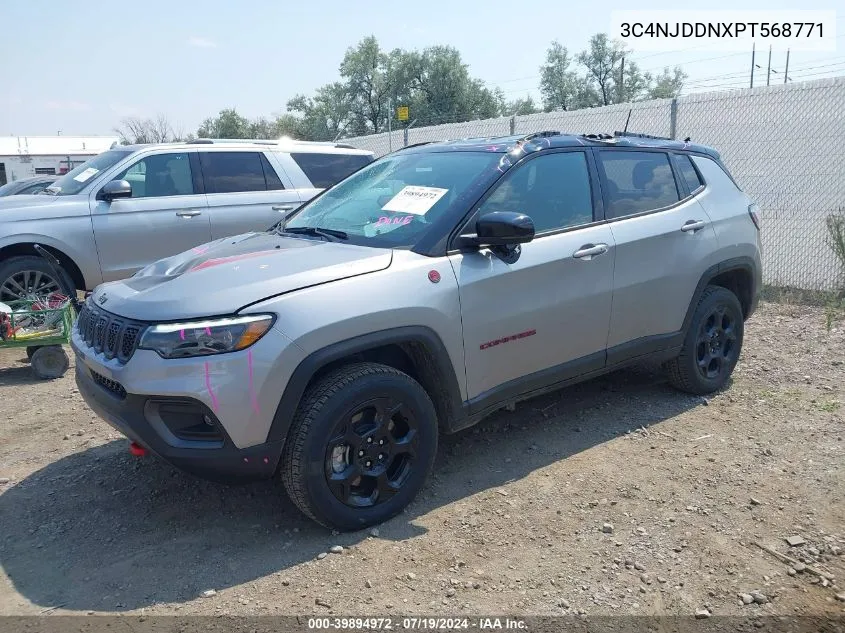 2023 Jeep Compass Trailhawk 4X4 VIN: 3C4NJDDNXPT568771 Lot: 39894972