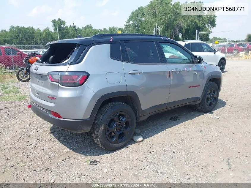 2023 Jeep Compass Trailhawk 4X4 VIN: 3C4NJDDNXPT568771 Lot: 39894972