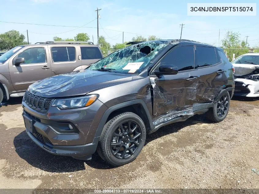 2023 Jeep Compass Altitude 4X4 VIN: 3C4NJDBN5PT515074 Lot: 39904713