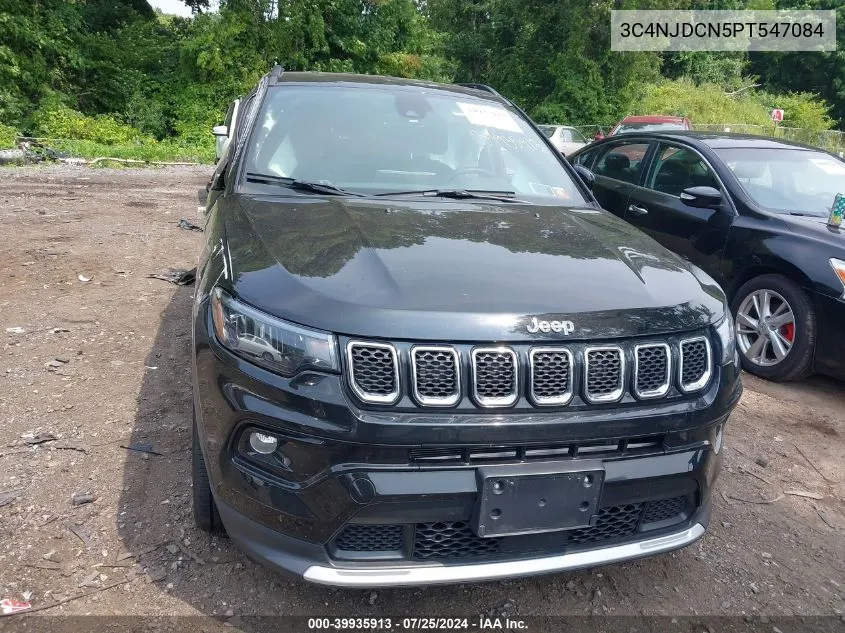 2023 Jeep Compass Limited 4X4 VIN: 3C4NJDCN5PT547084 Lot: 39935913