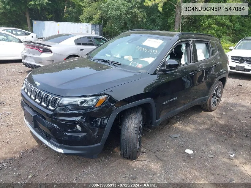 2023 Jeep Compass Limited 4X4 VIN: 3C4NJDCN5PT547084 Lot: 39935913