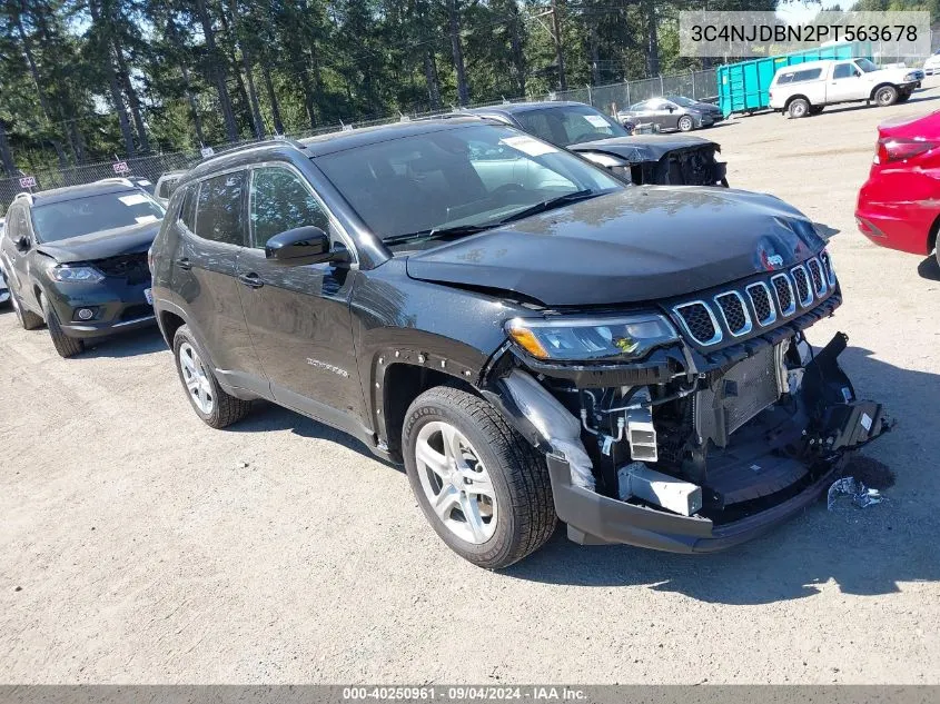 2023 Jeep Compass Latitude 4X4 VIN: 3C4NJDBN2PT563678 Lot: 40250961