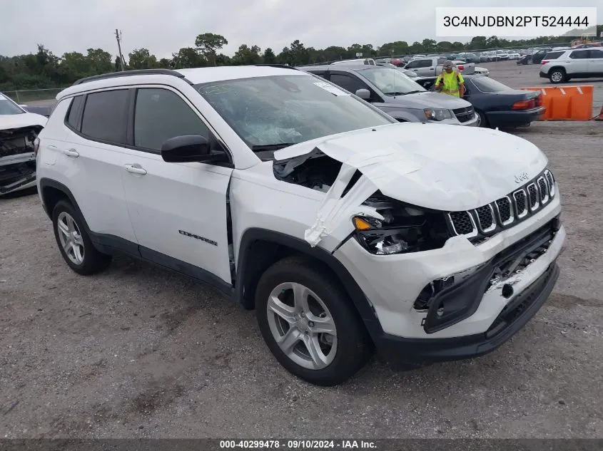 2023 Jeep Compass Latitude VIN: 3C4NJDBN2PT524444 Lot: 40299478