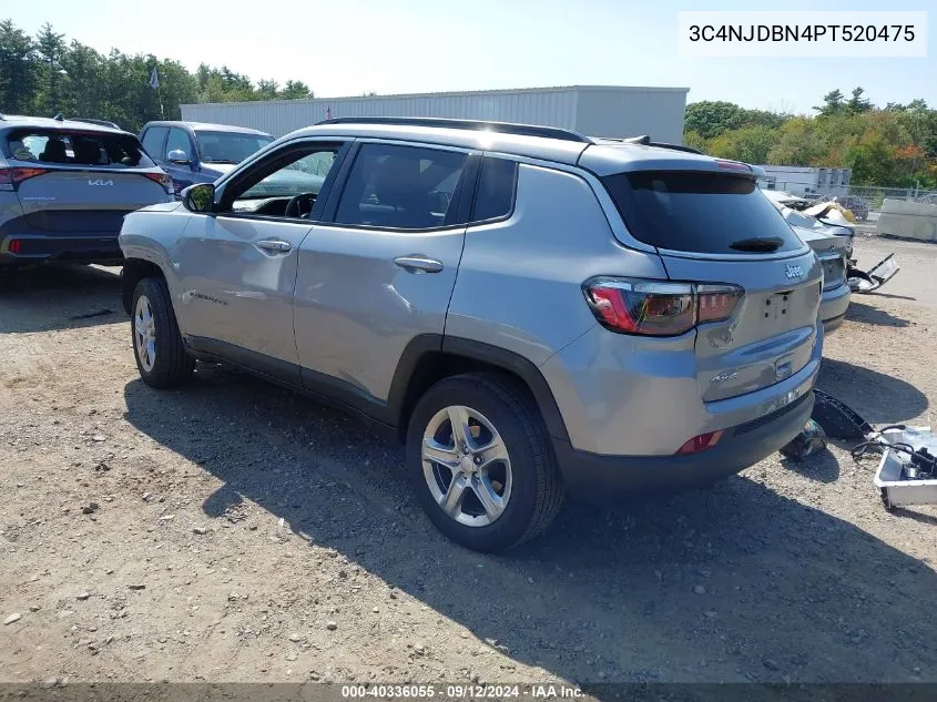 3C4NJDBN4PT520475 2023 Jeep Compass Latitude 4X4