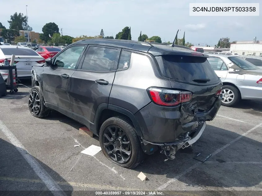 3C4NJDBN3PT503358 2023 Jeep Compass Altitude 4X4