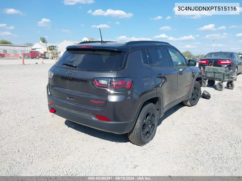 2023 Jeep Compass Trailhawk 4X4 VIN: 3C4NJDDNXPT515116 Lot: 40398391