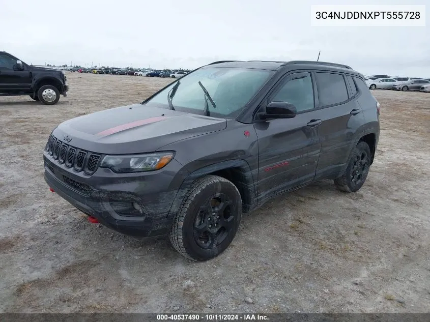 2023 Jeep Compass Trailhawk 4X4 VIN: 3C4NJDDNXPT555728 Lot: 40537490