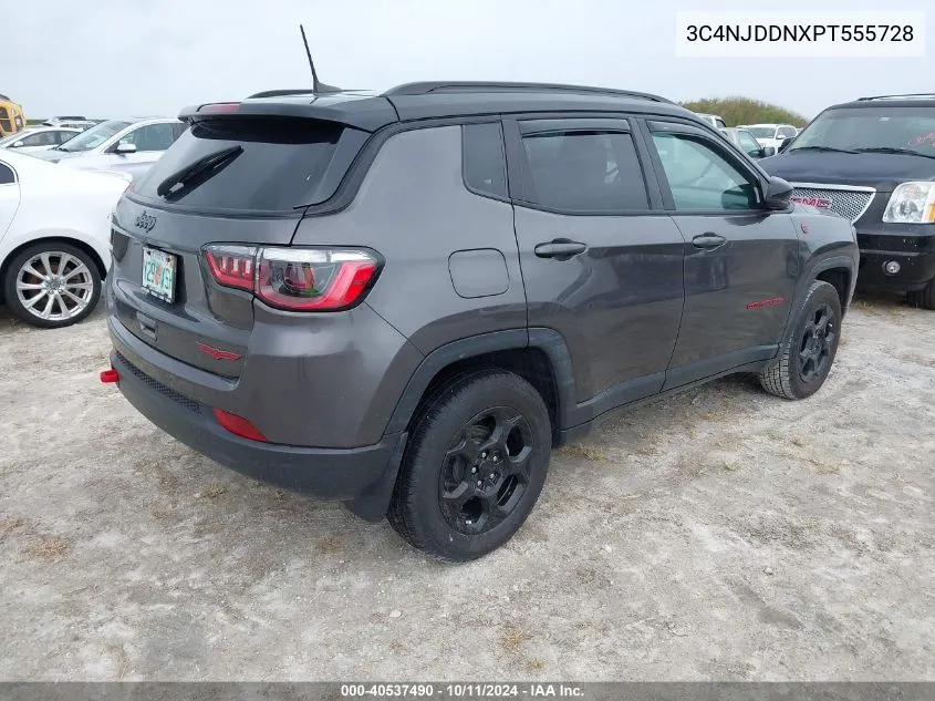 2023 Jeep Compass Trailhawk 4X4 VIN: 3C4NJDDNXPT555728 Lot: 40537490