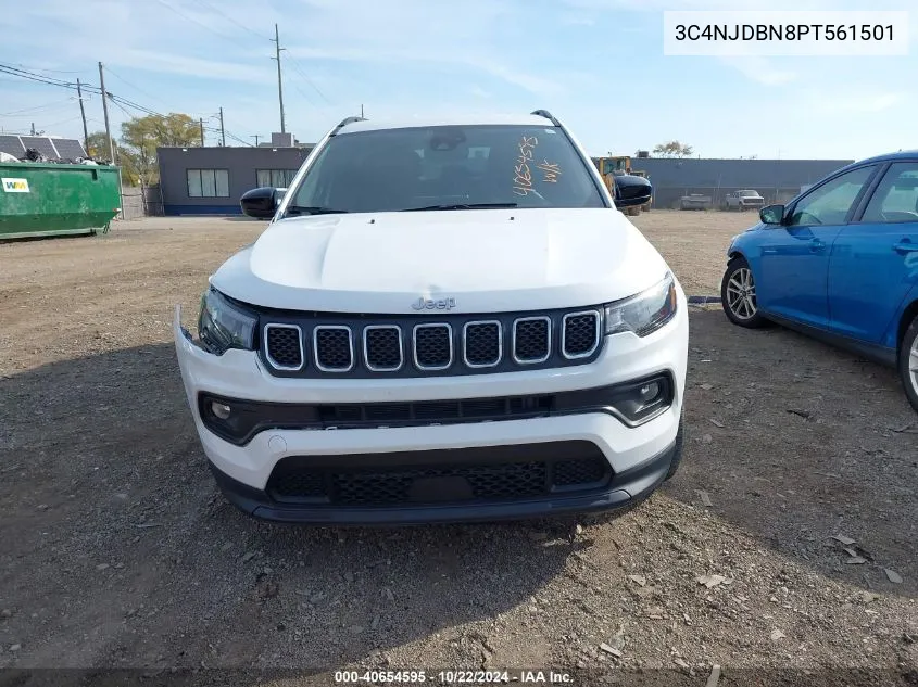 2023 Jeep Compass Latitude 4X4 VIN: 3C4NJDBN8PT561501 Lot: 40654595