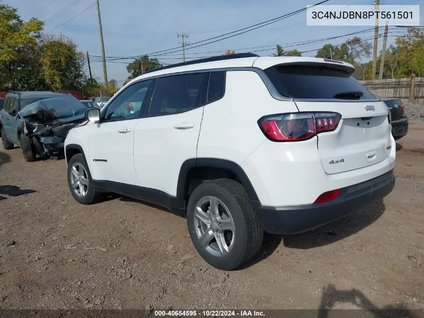 3C4NJDBN8PT561501 2023 Jeep Compass Latitude 4X4