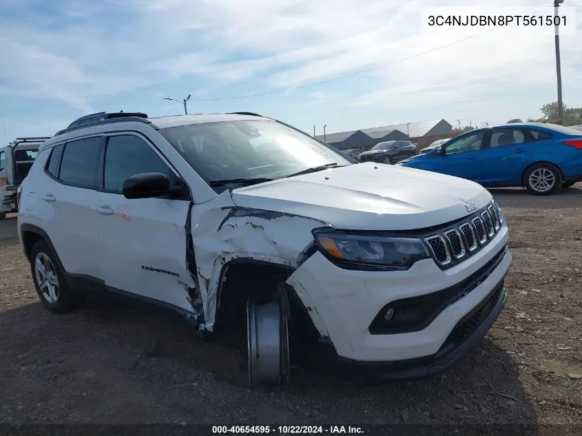 2023 Jeep Compass Latitude 4X4 VIN: 3C4NJDBN8PT561501 Lot: 40654595