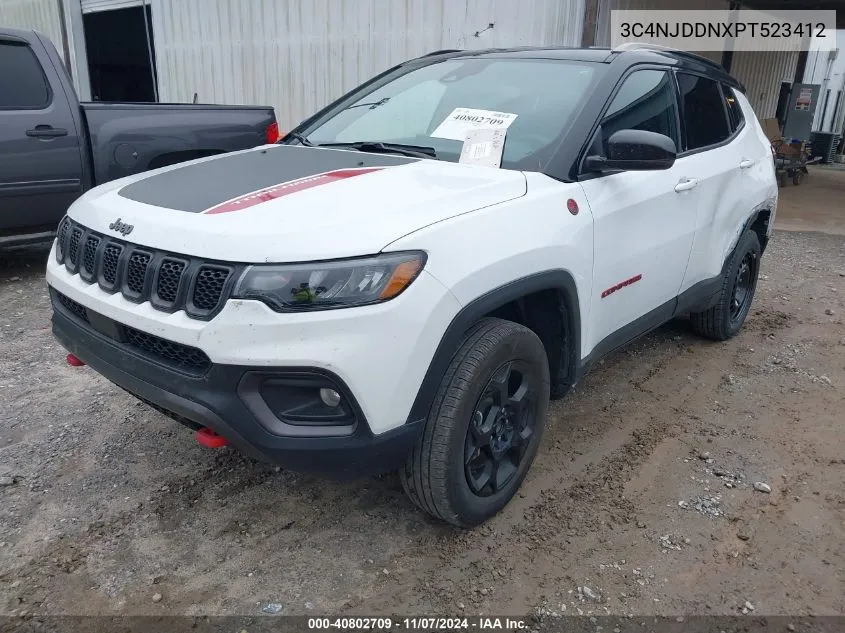 2023 Jeep Compass Trailhawk 4X4 VIN: 3C4NJDDNXPT523412 Lot: 40802709