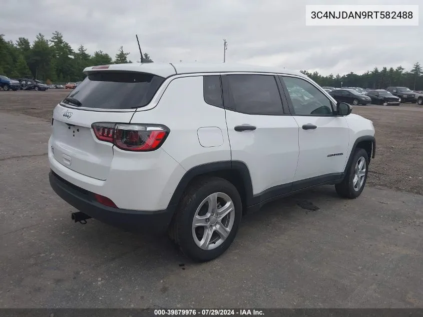 3C4NJDAN9RT582488 2024 Jeep Compass Sport 4X4