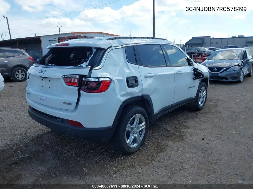 3C4NJDBN7RC578499 2024 Jeep Compass Latitude 4X4