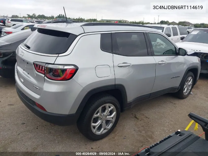 3C4NJDBN6RT114619 2024 Jeep Compass Latitude