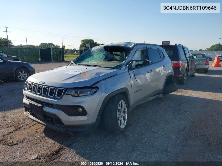 3C4NJDBN6RT109646 2024 Jeep Compass Latitude