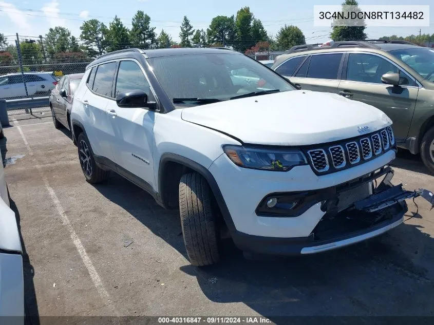 3C4NJDCN8RT134482 2024 Jeep Compass Limited