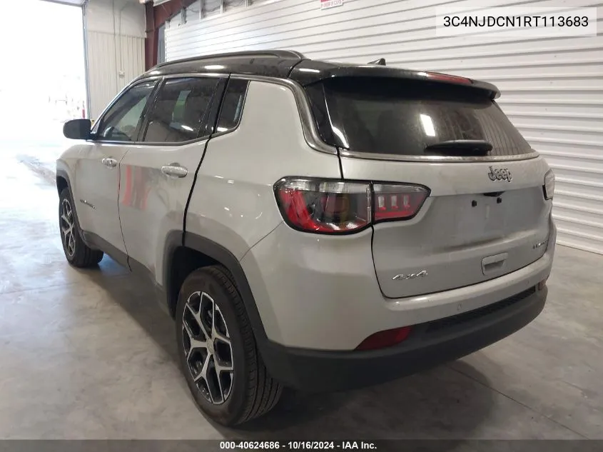 3C4NJDCN1RT113683 2024 Jeep Compass Limited 4X4