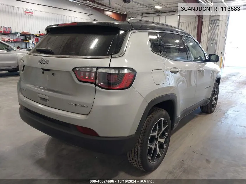 3C4NJDCN1RT113683 2024 Jeep Compass Limited 4X4