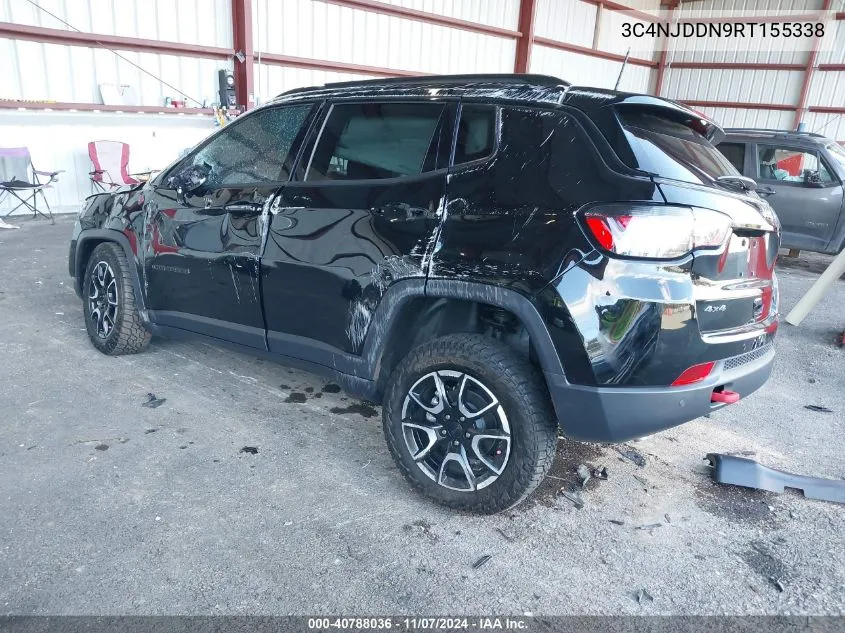 2024 Jeep Compass Trailhawk 4X4 VIN: 3C4NJDDN9RT155338 Lot: 40788036