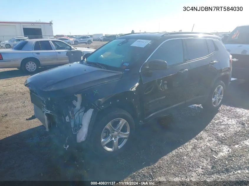 2024 Jeep Compass Latitude 4X4 VIN: 3C4NJDBN7RT584030 Lot: 40831137