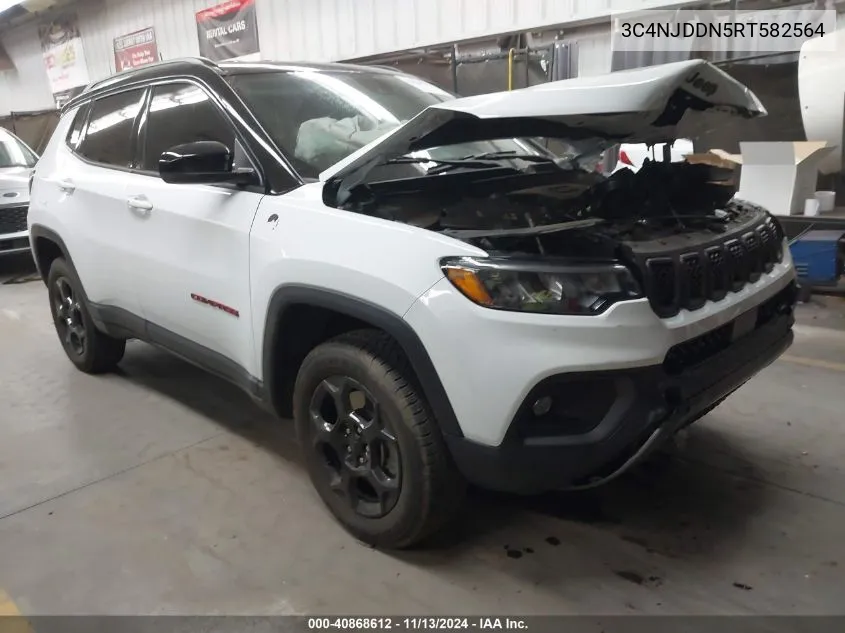 2024 Jeep Compass Trailhawk 4X4 VIN: 3C4NJDDN5RT582564 Lot: 40868612