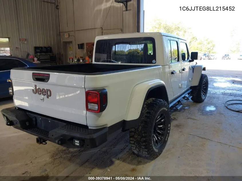 1C6JJTEG8LL215452 2020 Jeep Gladiator Mojave 4X4